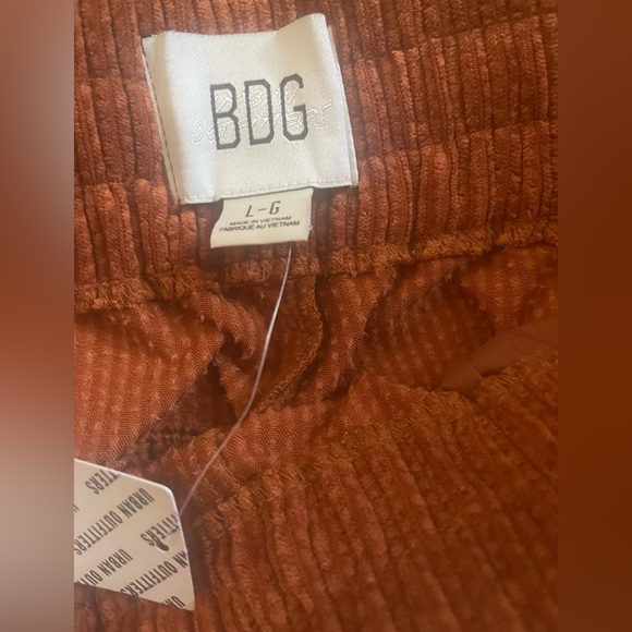 BDG Women's Corduroy Wide-Leg Pants - orangey brown - Picture 6 of 7